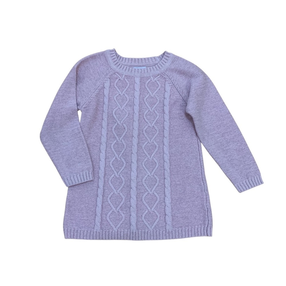 Rococo girls 3 Y‎ Pink Cable Knit Sweater